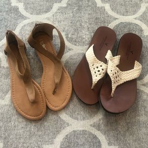 SOLD-{ ae+refresh} sandal bundle